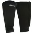 thumbnail image 2 of Century Martial Arts Cloth Light-Impact Training Shin Pads - Black, 2 of 3