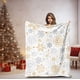 thumbnail image 5 of Manta Navideña de Franela Estampada, Manta para La Siesta En La Oficina, Manta de Forro Polar, Manta para Las Piernas, Manta Cálida para El Sofá., 5 of 6