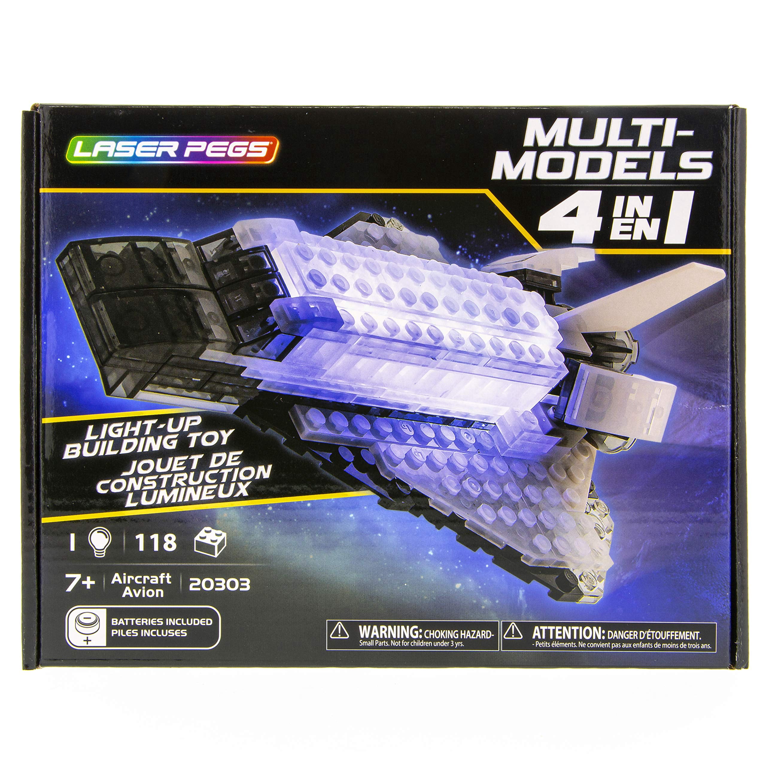 Laser Pegs Mars Rocket - Walmart.com