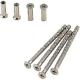 thumbnail image 1 of 4 Piece Universal M4 Screw Connecting Bolts & Sleeves For Door Handle Roses And, 1 of 5