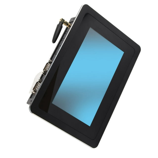7 Inch Industrial Panel PC, 1024 X 600 Industrial Panel Computer DC12 4A Output For Transportation For Shopping Malls