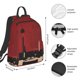 thumbnail image 2 of Balery Minimalist Romantic Dinner Mochila Ligera para Hombres y Mujeres – Resistente y Impermeable, Ideal para la Escuela, el Trabajo, los Viajes y el Uso Diario, 2 of 7
