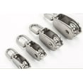 thumbnail image 4 of Stainless Steel Pulley M15/M20 M25 M32 M50 Single Wheel Swivel Lifting Rope Pulley Set Lifting Wheel Tools ,Easy Installation, 4 of 5
