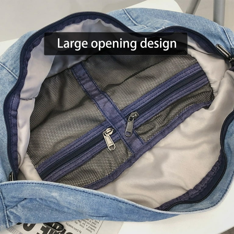 Denim shop purse walmart
