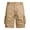 Khaki, variant on Men's Shorts Cargo Classic Drawstring Summer Beach Shorts with PocketsZ02-Coffee,XXL-33)