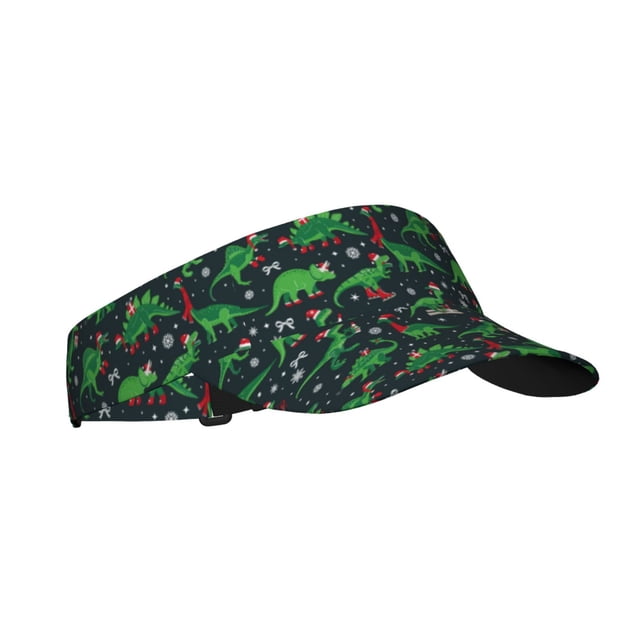 Balery Dino Christmas Party Gorra deportiva con visera ajustable para mujer y hombre (talla única)