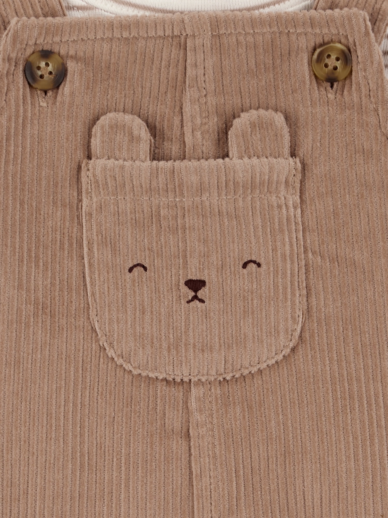 Carter's Child of Mine Baby and Toddler Boy Overalls Set, 2-Piece, Sizes 0/3-24 Months
