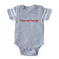 thumbnail image 1 of CafePress - I Never Said I Was Nice - Cute Infant Baby Football Bodysuit, 1 of 1