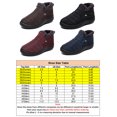thumbnail image 2 of LUXUR Unisex Winter Slip-on Snow Booties Man Ladies Waterproof Warm Ankle Boots Shoes, 2 of 7