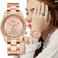 thumbnail image 5 of KBKYBUYZ Watches for Women,Stainless Steel Women's Quartz Watch,Womens Casual Crystal Wrist Watch Matching Dress,Mother's Day Gifts for Mom, 5 of 5