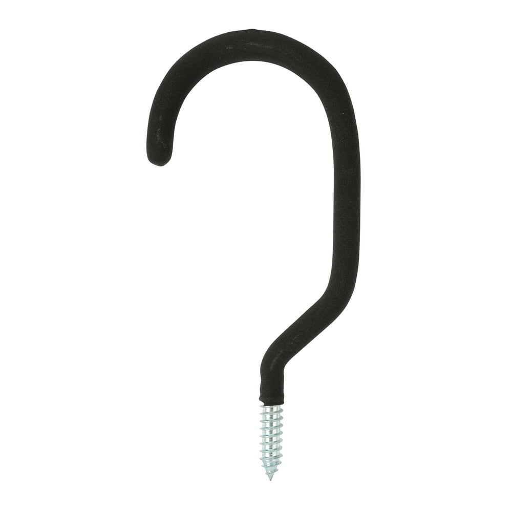 Hyper Tough Screwin Heavy Duty Garage Bicycle Hook, Black Walmart
