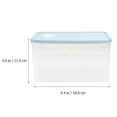 thumbnail image 2 of HAMPPLIES 1Ud Caja Para Guardar Huevos Con 10 Compartimentos Azul Con De Fecha Para Refrigerador, 2 of 7