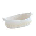 thumbnail image 5 of Namzi Small Cotton Rope Woven Toilet Paper Baskets for Organizing Decorative Basket for Boho Decor Storage, Bedroom Nursery Livingroom Entryway 7.48* 5.9* 3.14inch（White）, 5 of 5