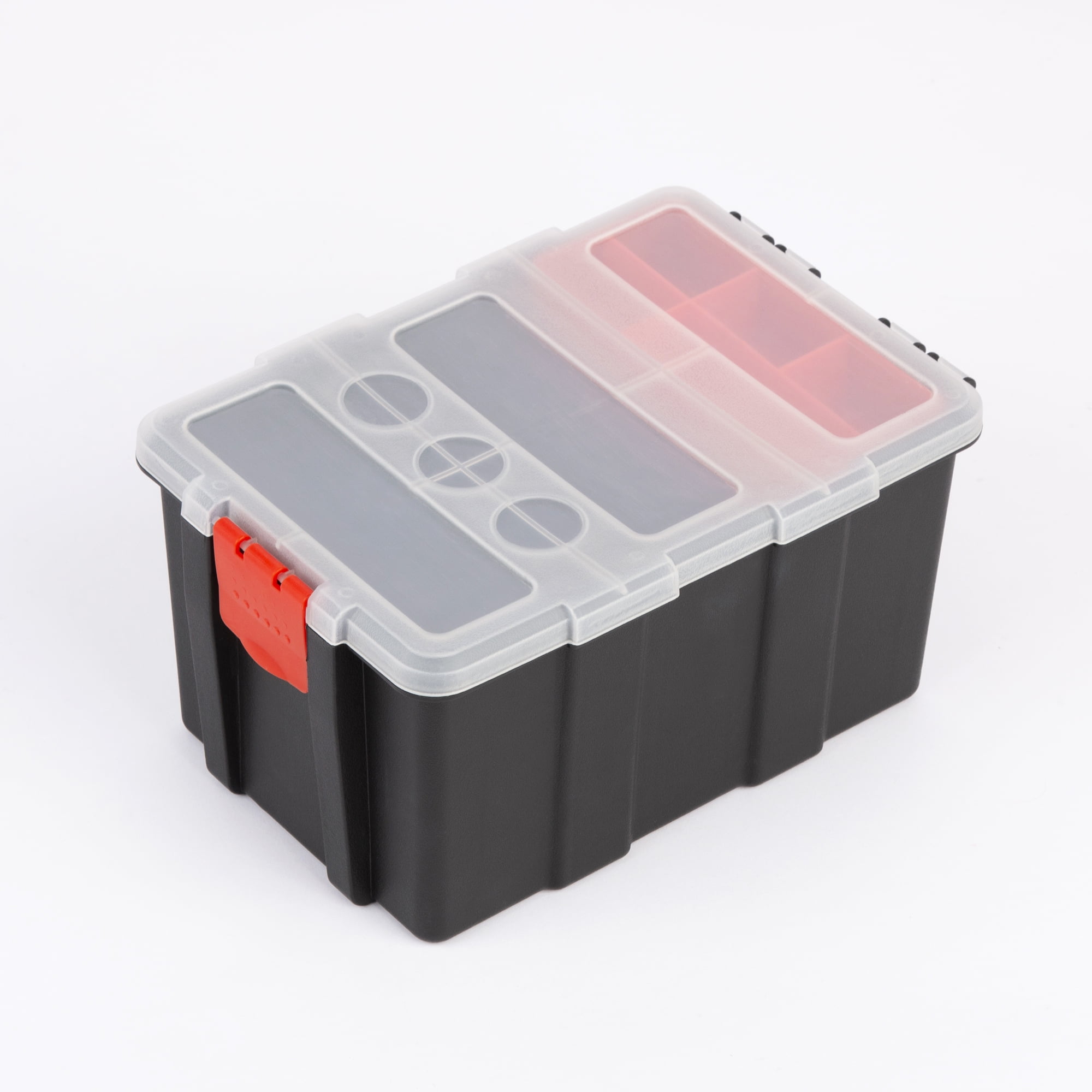 Tool Box Hardware Organizer, Portable Small Parts Storage Case
