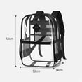 thumbnail image 4 of LILIYA Functional Small Backpack, Adjustable Shoulder Straps, Casual Daily Use, Water Resistant, for Ages 5Rd 5th 7th 9th, High School, Classic Bookbag, Commuter Pack, 4 of 6