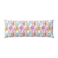 thumbnail image 2 of Disketp Donuts and Coffee Print Body Pillow Cover - Super Soft 20x54 Body Pillow Case,Long Side Hidden Zipper, 2 of 8