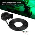 thumbnail image 3 of 22mm 7/8" Universal Thumb Throttle Speed ​​Control Assembly for Electric Bike Scooter, 3 of 5