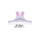 thumbnail image 3 of Denbek Rabbit Ears for Dogs, Cat Costume Bunny Rabbit Hat with Ears for Cats & Small Dogs - Perfect Easter Halloween Christmas Pet Costume Accessory, Pink, 3 of 4