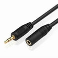 thumbnail image 3 of RHEA- 2 Pack, 10Ft 3.5Mm 1/8" Stereo Audio Aux Headphone Cable Extension Cord M To F, 3 of 6