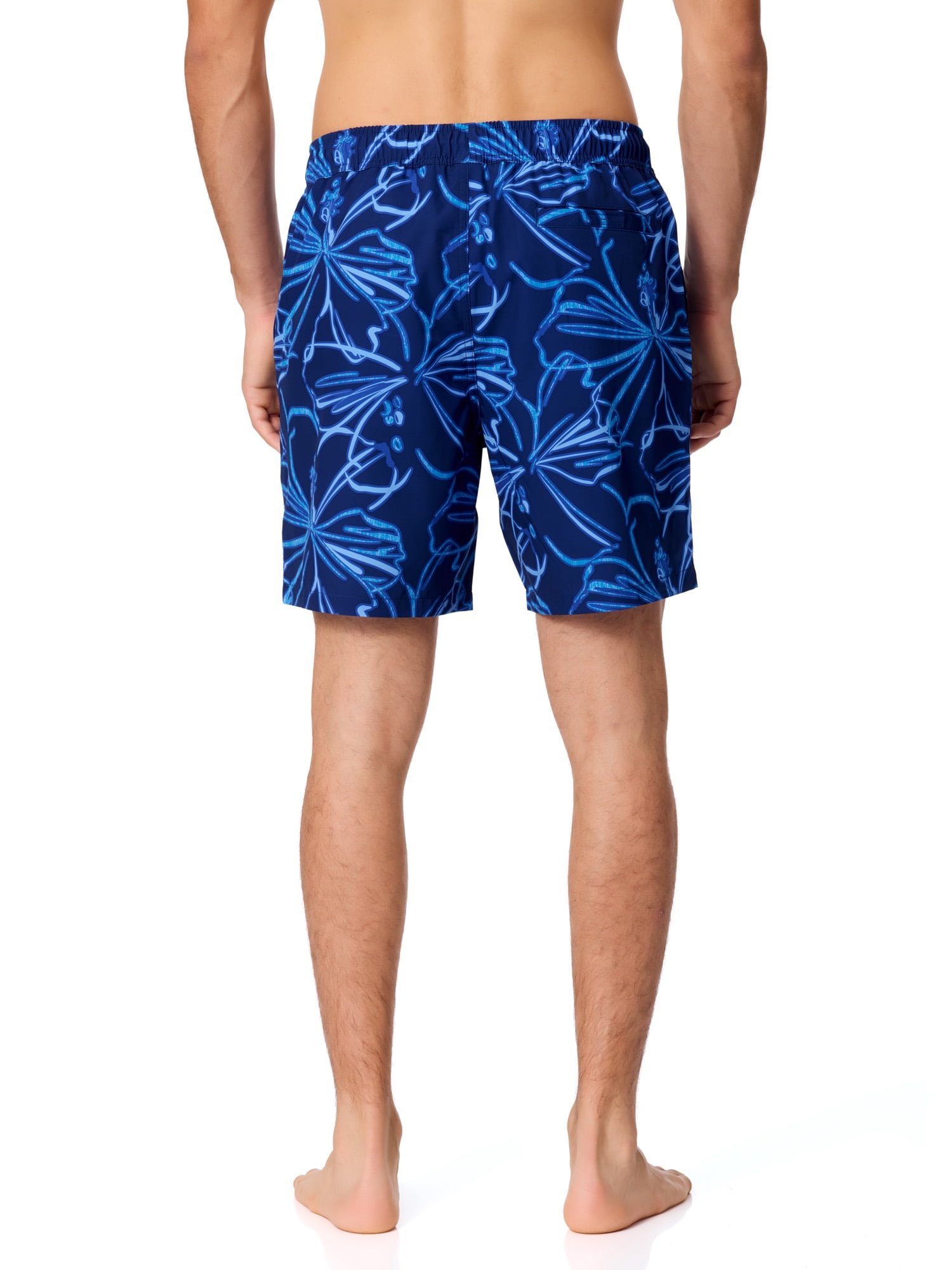Rugged Shark Mens & Big Mens Swim Trunks, 7" Inseam, Sizes S-3XL