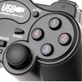 thumbnail image 5 of Wired Gamepad USB 2.0 Game Controller Gaming Joypad Joystick Control for PC Computer Laptop Gamer Black Game Console, 5 of 5