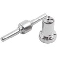 thumbnail image 2 of 60Pcs PT31 Plasma Cutter Electrode Tips Cup Consumables Extended Nickel Plated Kit for HYC45D HYC50D CUT50 PLC50D HYC410, 2 of 5