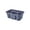Gray, variant on Portable Multi-Compartment Divided Plastic Storage Tote, Multi-Purpose Organizer Caddy, Lightweight Carrier for Bathroom Cosmetics,Household Tools and Craft Supplies Sorting