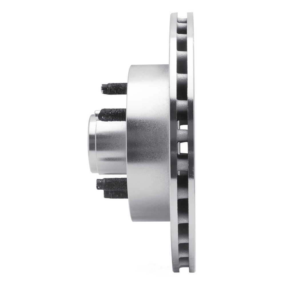Dynamic Friction Company 631-54110L DFC Brake Rotor - Drilled And Slotted - Silver
