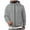 Gray, variant on Men's Zipper Crewneck Sweatshirt Casual Long Sleeve Sweat Shirts Athletic Fleece Basic Pullover Jacket Blue M