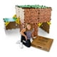 thumbnail image 1 of Kit de construcción Make-A-Fort Minecraft Explorer con funda de transporte, 1 of 1