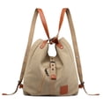 thumbnail image 5 of SPRING PARK Multifunctional Canvas Lady Casual Women Portable Cross-body Bag, 5 of 7