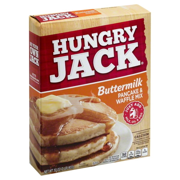 Hungry Jack Buttermilk Pancake and Waffle Mix, 32 oz by JM SMUCKER