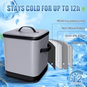 Ice Machine for Knee After Surgery, Cold Therapy Machine for Knee Replacement, Cold Therapy Machine with Programmable Timer Quiet Pump Compression Pad Apply to Arm, Ankle, Thigh