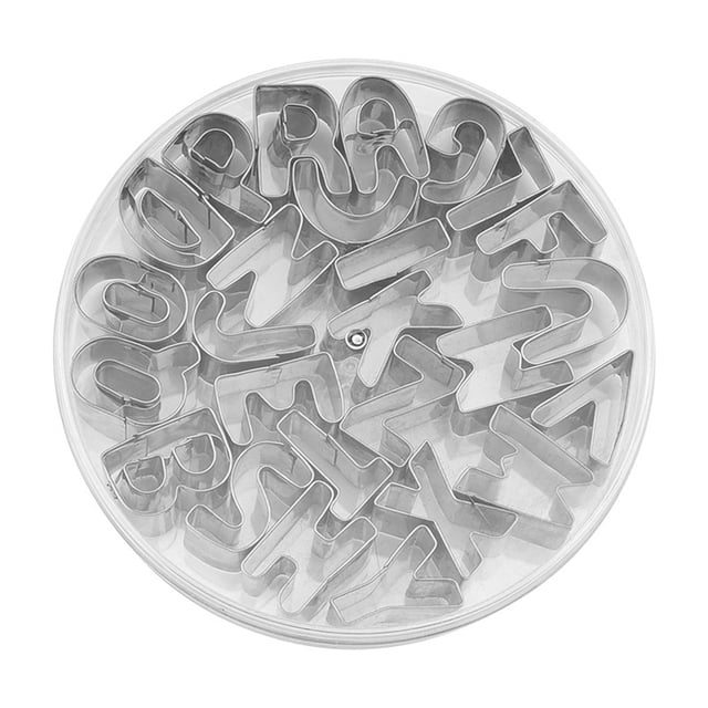 Molde de galletas de acero inoxidable Matsuzay 26 piezas