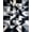 Gray, Pattern 11, variant on ODIKA 4'x6' Machine Washable Non-Slip Area Rug, Sturdy Binding for Seams High Traffic Rug, Green, 104135