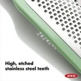 thumbnail image 2 of OXO Good Grips Etched Ginger & Garlic Grater, Green, 2 of 11
