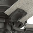 thumbnail image 6 of Hunter 52 inch Indoor Ceiling Fan with LED Lights and Remote Control - Bronze Ceiling Fan, Standard Mount, 5 Blades, For Bedroom, Living Room, or Kitchen, Quiet - Hartland 51854, Noble Bronze, 6 of 14