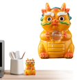 thumbnail image 2 of Creative Figurine Rotating Dragon Decoration Premium Tea Playset Fun Tea Tray Decor And Accessory For Teaware, 2 of 9