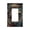 Single Gang, variant on Tribal Native Eagle Symbols Black Single Gang Wall Plate 1 Gang Decorative Electrical Outlet Light Switch Cover Switchplate