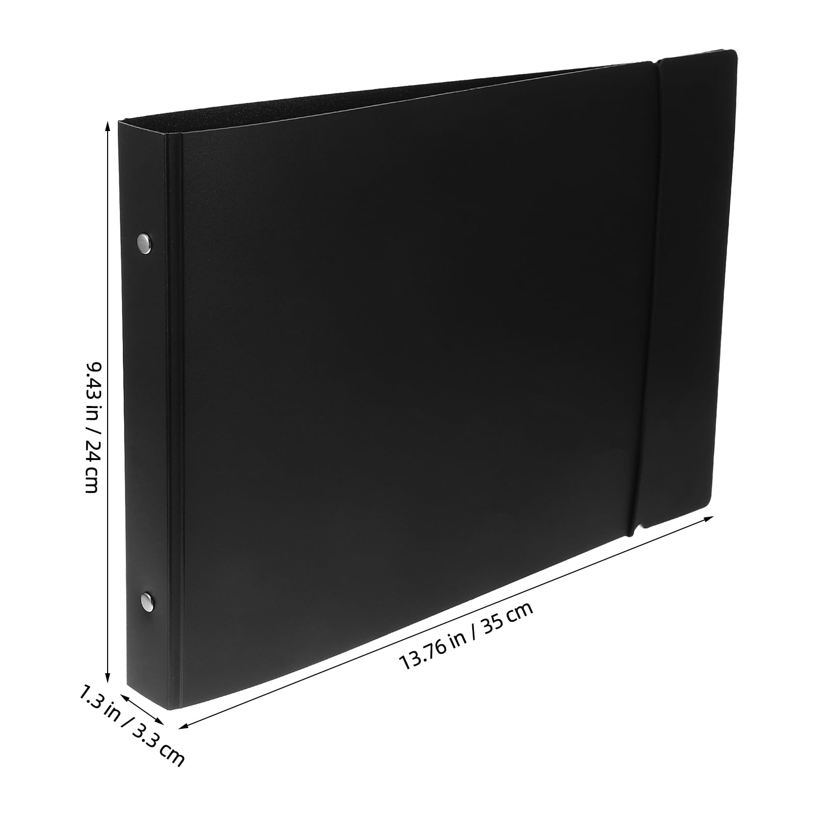 FOLOYORI Business Check Binder Plastic 1Set