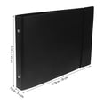 thumbnail image 2 of unbranded Archivador Negro Para Cheques Y Facturas Con Portátil Para Oficina Y Negocios, 2 of 8