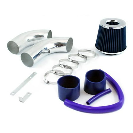 Dodge Dakota Intake - 2000 2001 2002 Dodge Durango / Dakota 3.7L 4.7L Short Ram Air Intake System with Filter - Blue