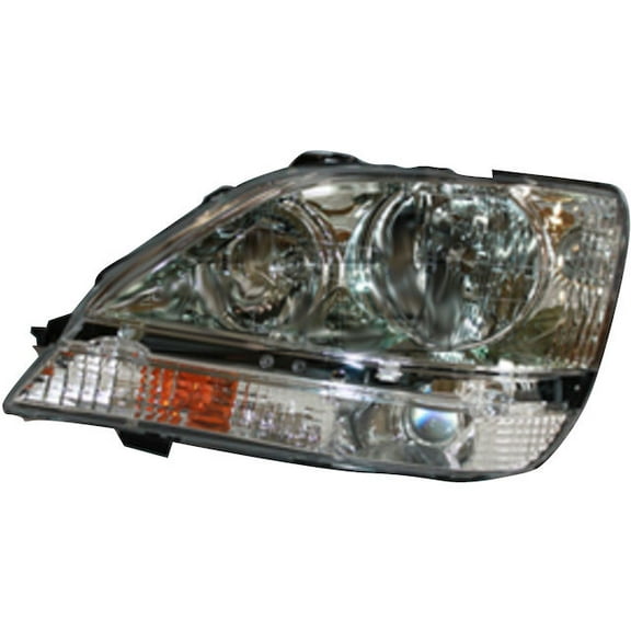 Left Headlight Assembly - Compatible with 2001 - 2003 RX300 Base Sport Utility 2002