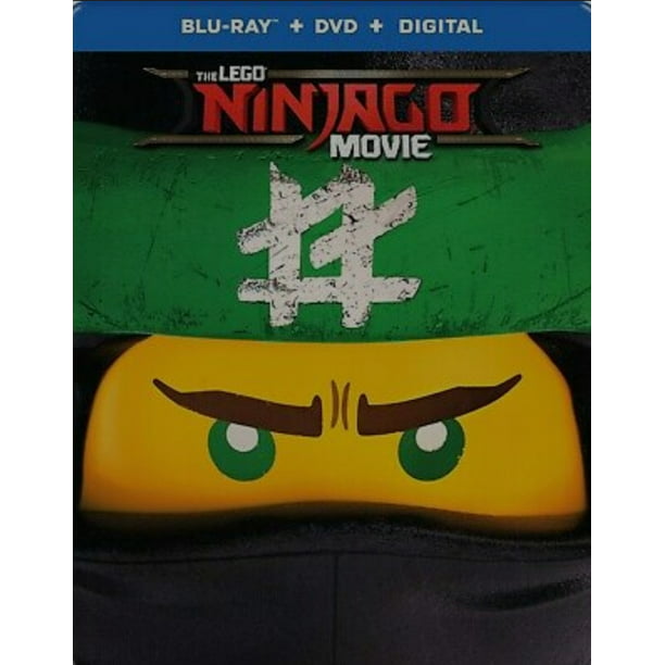 The NINJAGO Movie [SteelBook] Includes Digital Copy] Blu-ray/DVD 2017 - Walmart.com