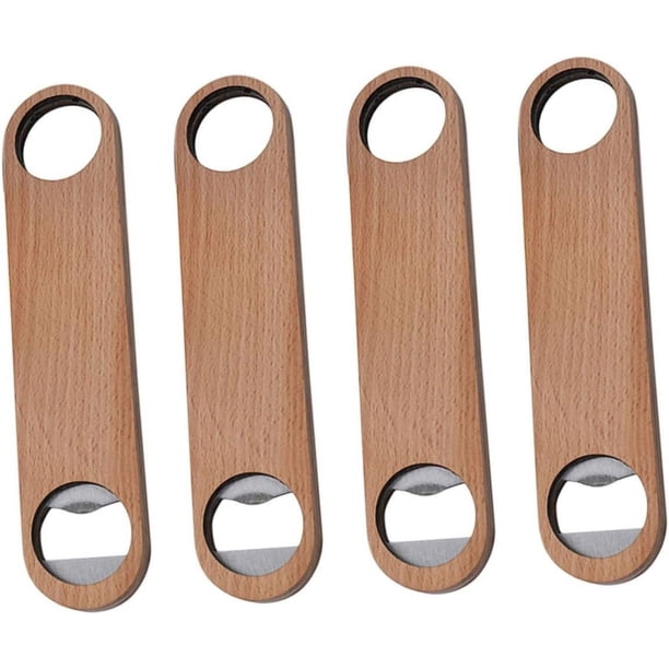 Abridor de botellas, abridor de botellas de cerveza plano, abridor de botellas de acero inoxidable, abridor de vino, abridor de botellas de refresco, abridor de cerveza, utensilio de cocina