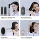 thumbnail image 3 of IG INGLAM MegaAIR Styler, secador de pelo profesional 5 en 1 con cepillo intercambiable, motor BLDC sin escobillas de 110&nbsp;000 RPM, moldeador de aire caliente iónico, color gris, 3 of 5