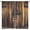Style-4, variant on Rustic Curtains for Bedroom, Old Barn Door Wooden Board Living Room Curtains, Rural Hardwood Farmhouse Western Retro Drapes 2 Panel Sets,84x84 Inch