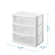 thumbnail image 5 of Cajonera Comoda Organizador Multiusos 3 Niveles Blanco, 5 of 5