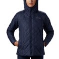 thumbnail image 4 of Columbia Women's Copper Crest Hooded Jacket, Dark Nocturnal, 2X Plus, 4 of 9