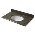 thumbnail image 5 of Cahaba CAVT0130 25 x 22 in. Beige Granite Vanity Top, 4 in. Faucet Spread, 5 of 7